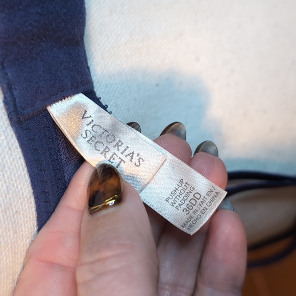 Victoria Secret Balconette BRALETTE UNDERWIRE pushup BRA 36DD - Picture 14 of 15